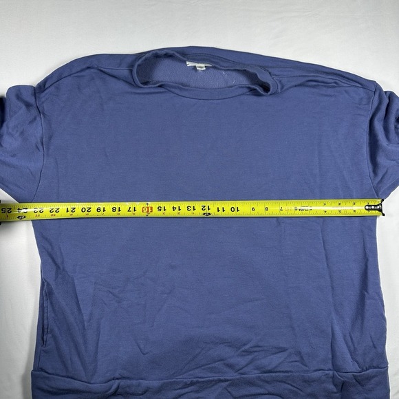 Offline by Aerie Womens Crewneck Sweatshirt Blue Size L Fleece Cozy Athleisure - Picture 3 of 6